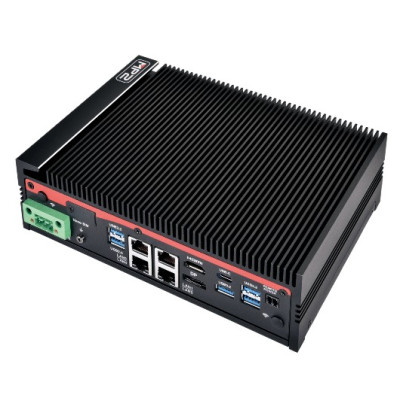 MiTAC MP2-10MTS Embedded AI computer, Intel Meteor Lake-U Processor, 3 USB, HDMI, DP, 4x 2.5G LAN